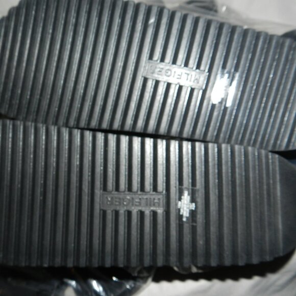 Tommy Hilfiger Signature Collection Flag Pool Slide Sandals Black MENS NWT! - Picture 5 of 11